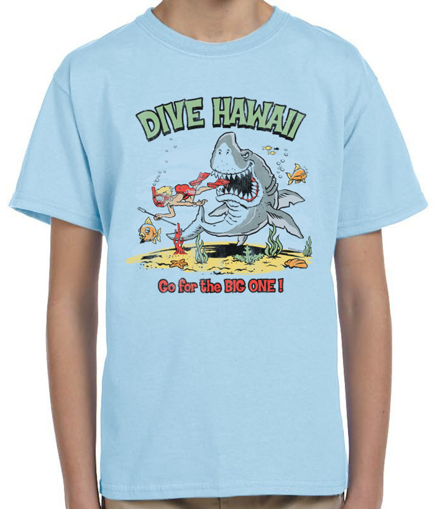 Dive Hawaii Biig One Youth T-Shirt