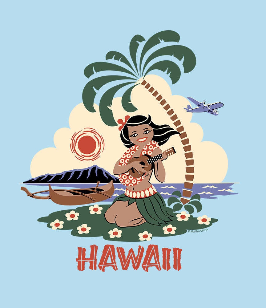 Ukulele Girl Youth T-Shirt – Malibu Shirts