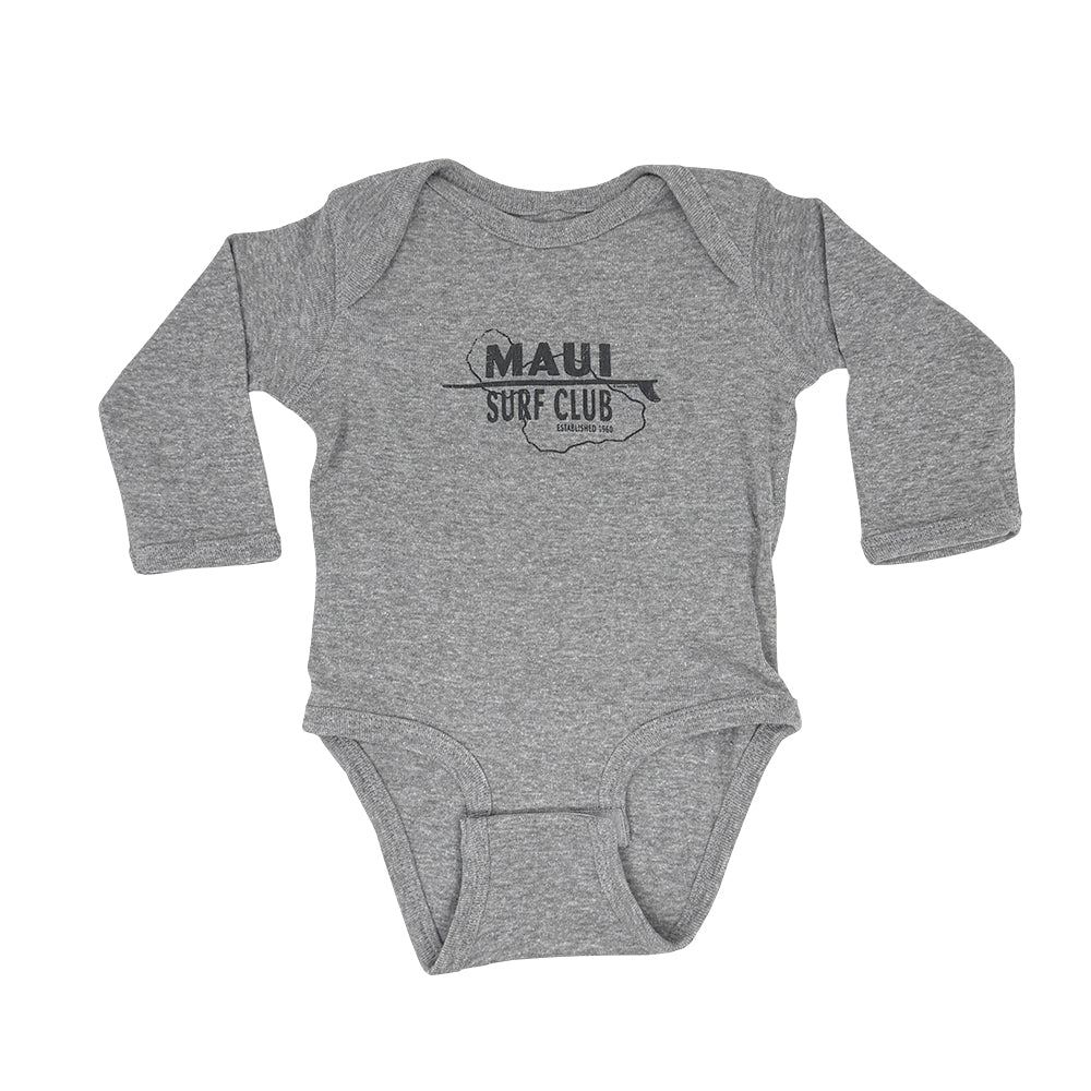 Maui Surf Club Long Sleeve Onesie