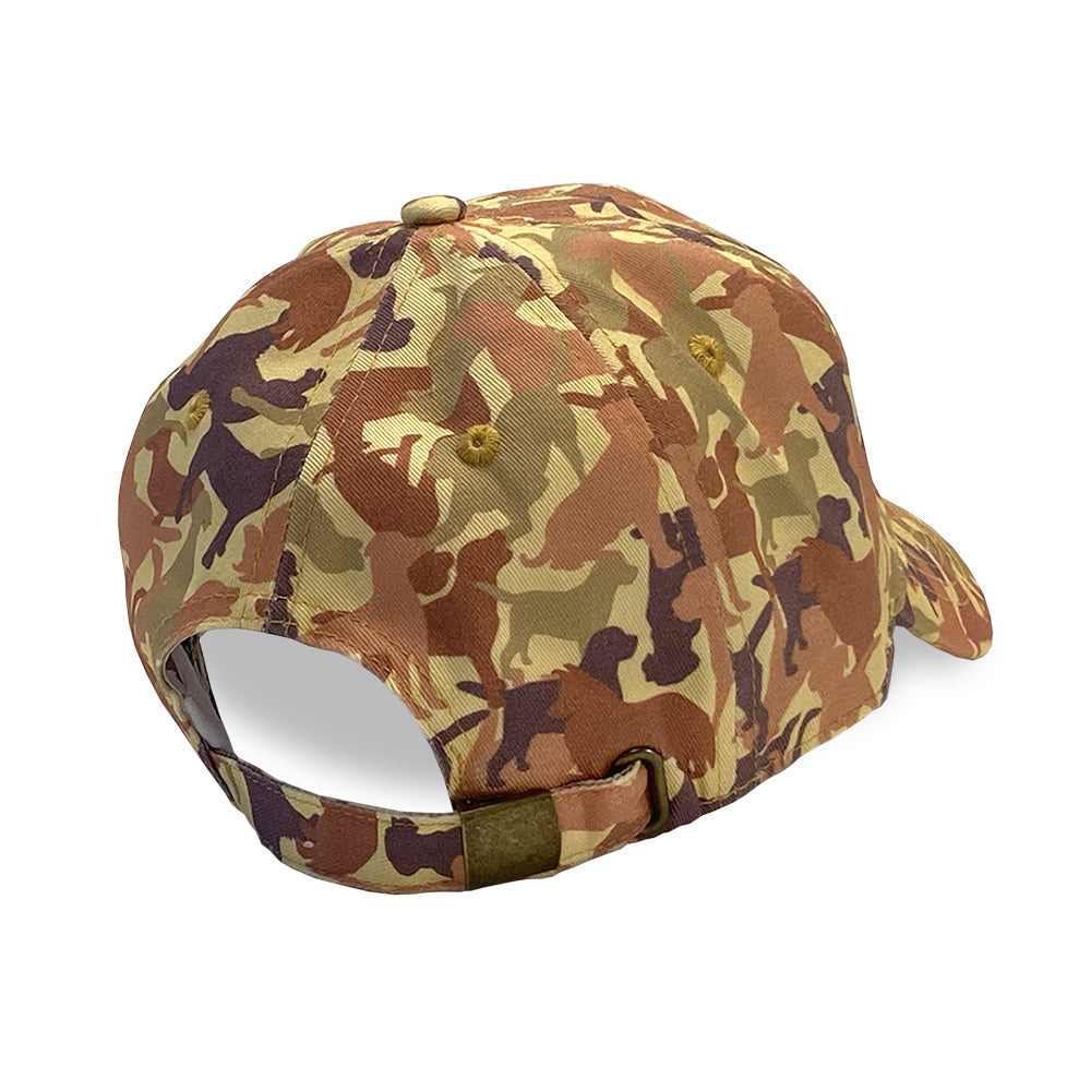 Dog Beach Camo Adjustable Hat