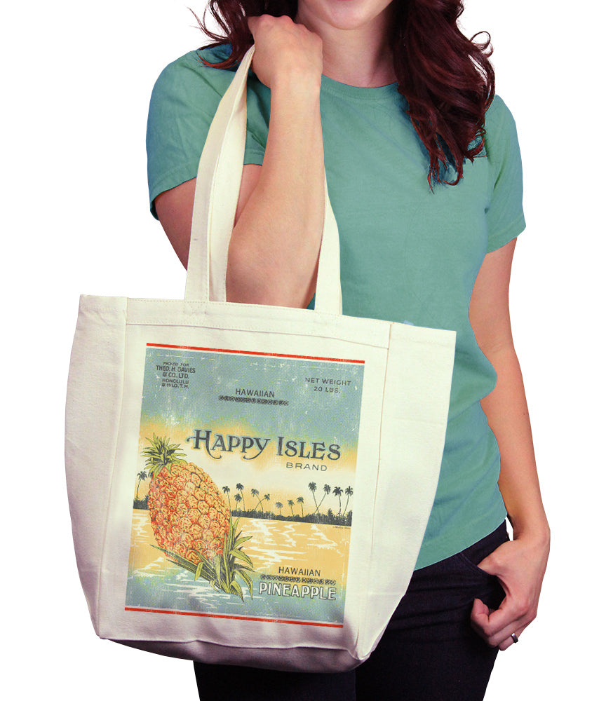 Happy Island Tote Bag