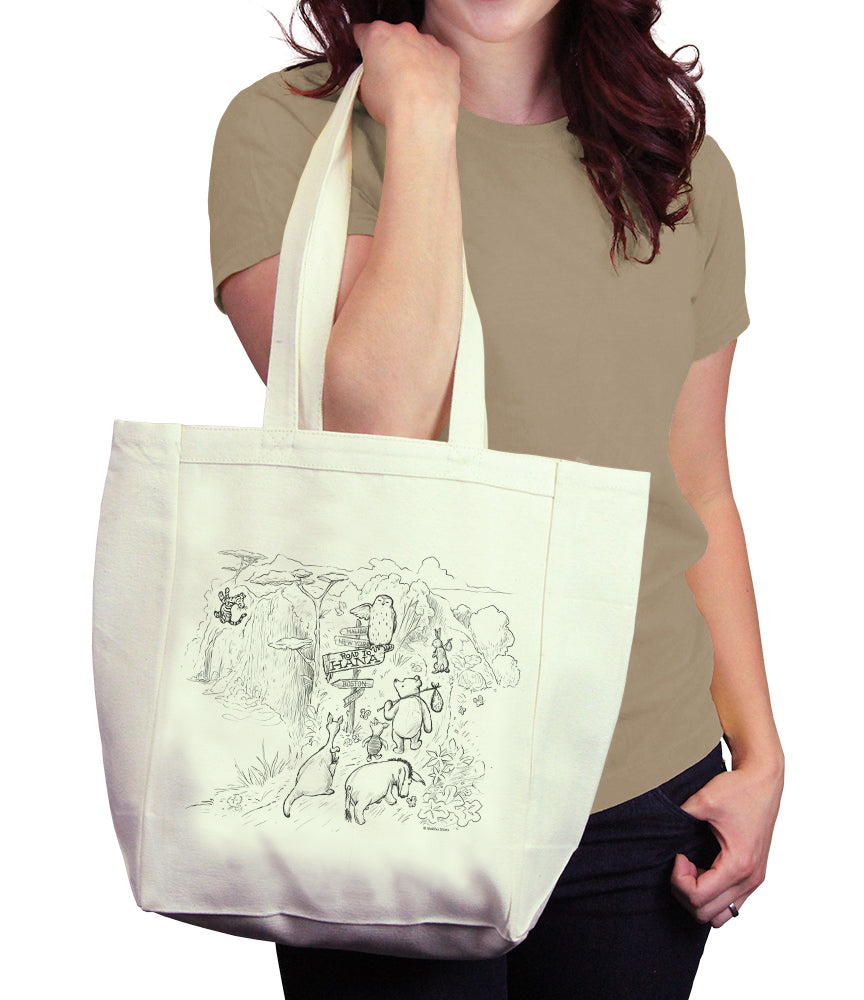 Road To Hana Teddy & Friends Tote