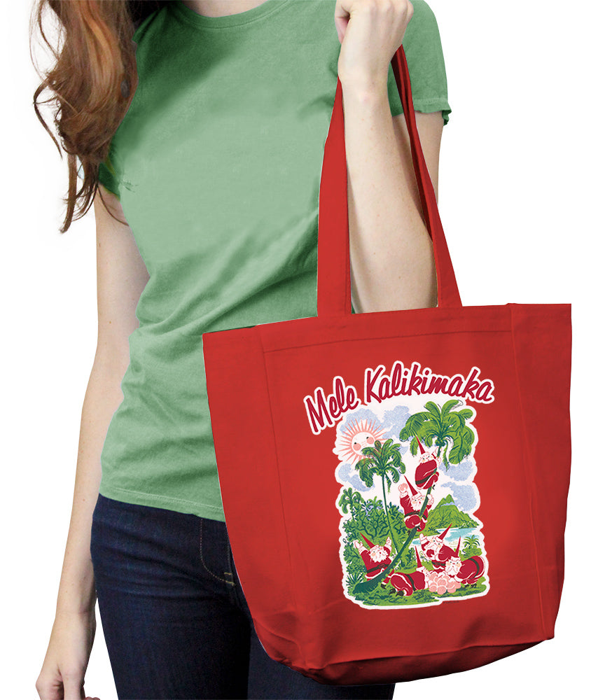 Mele Kalikimaka Tote Bag