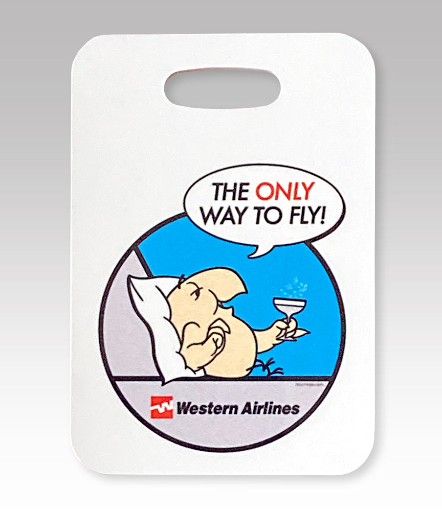 Western Air Wally Luggage Tag