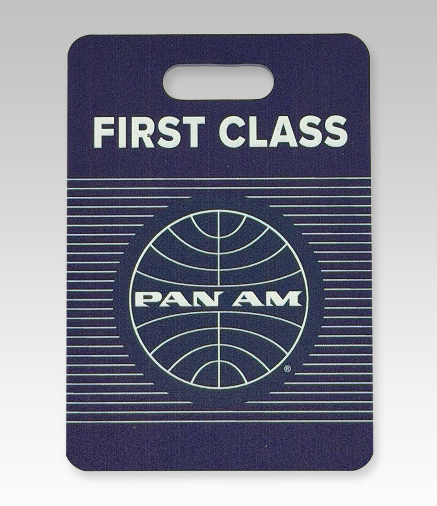 Pan Am First Class Luggage Tag – Malibu Shirts