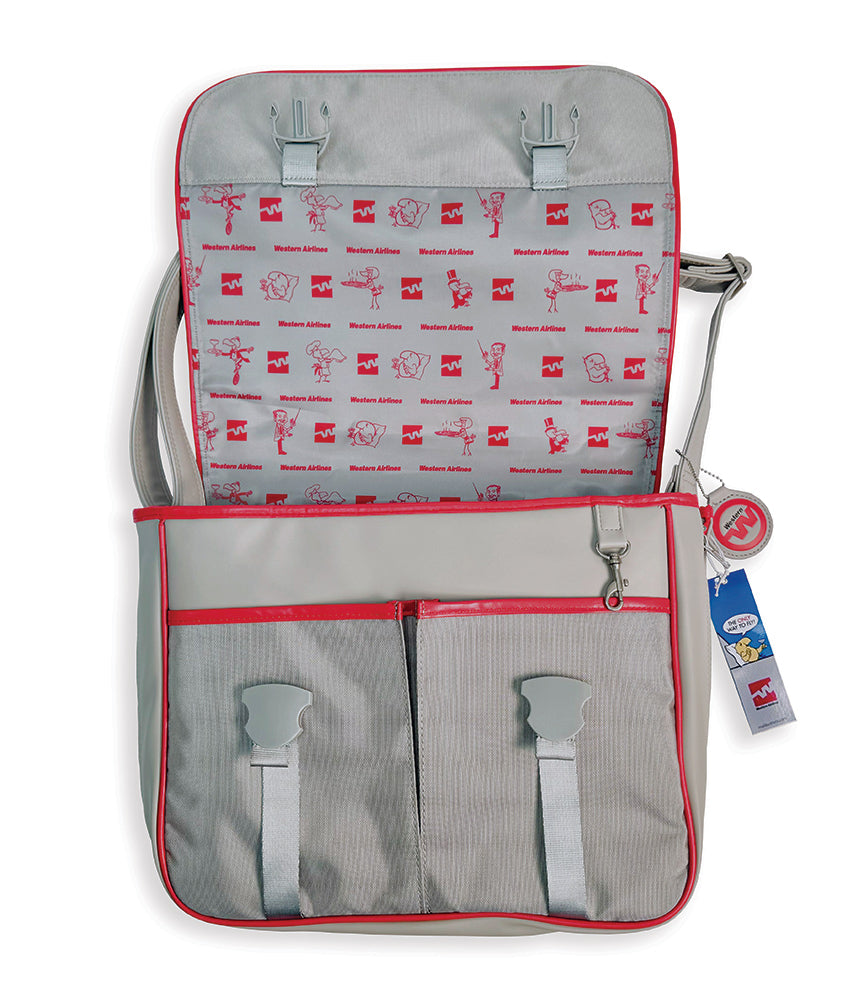 Western Airlines Jet Set Travel Bag