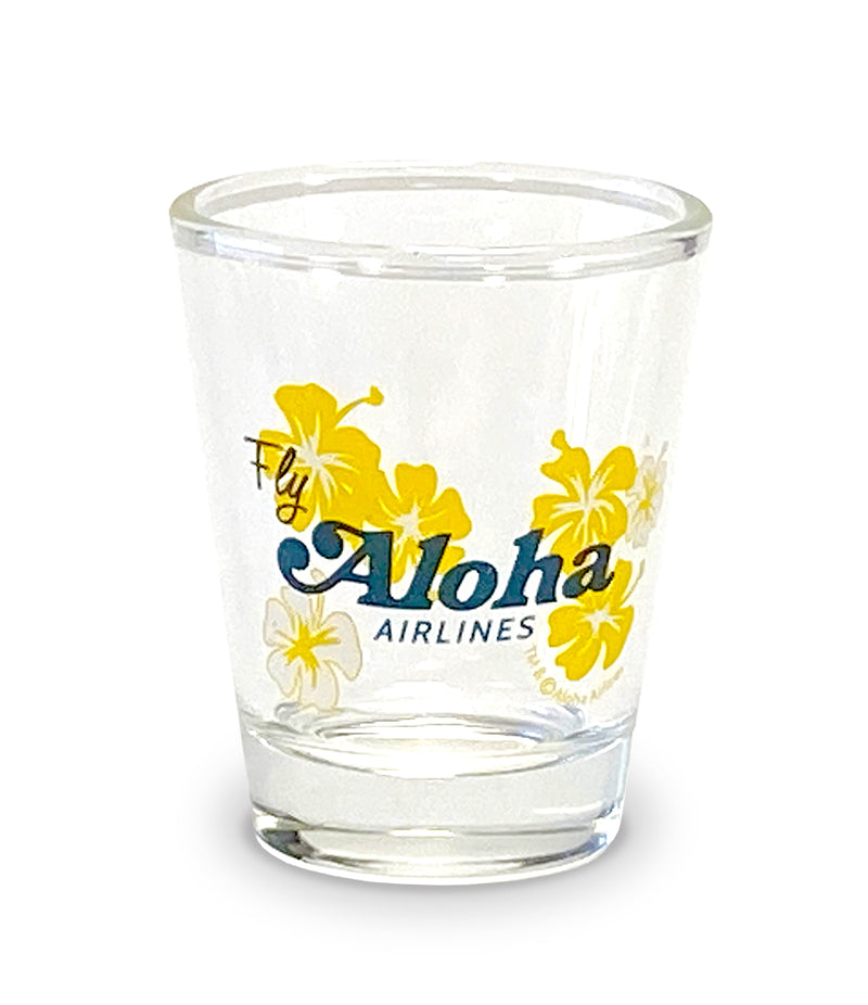 Aloha Airlines Shot Glass