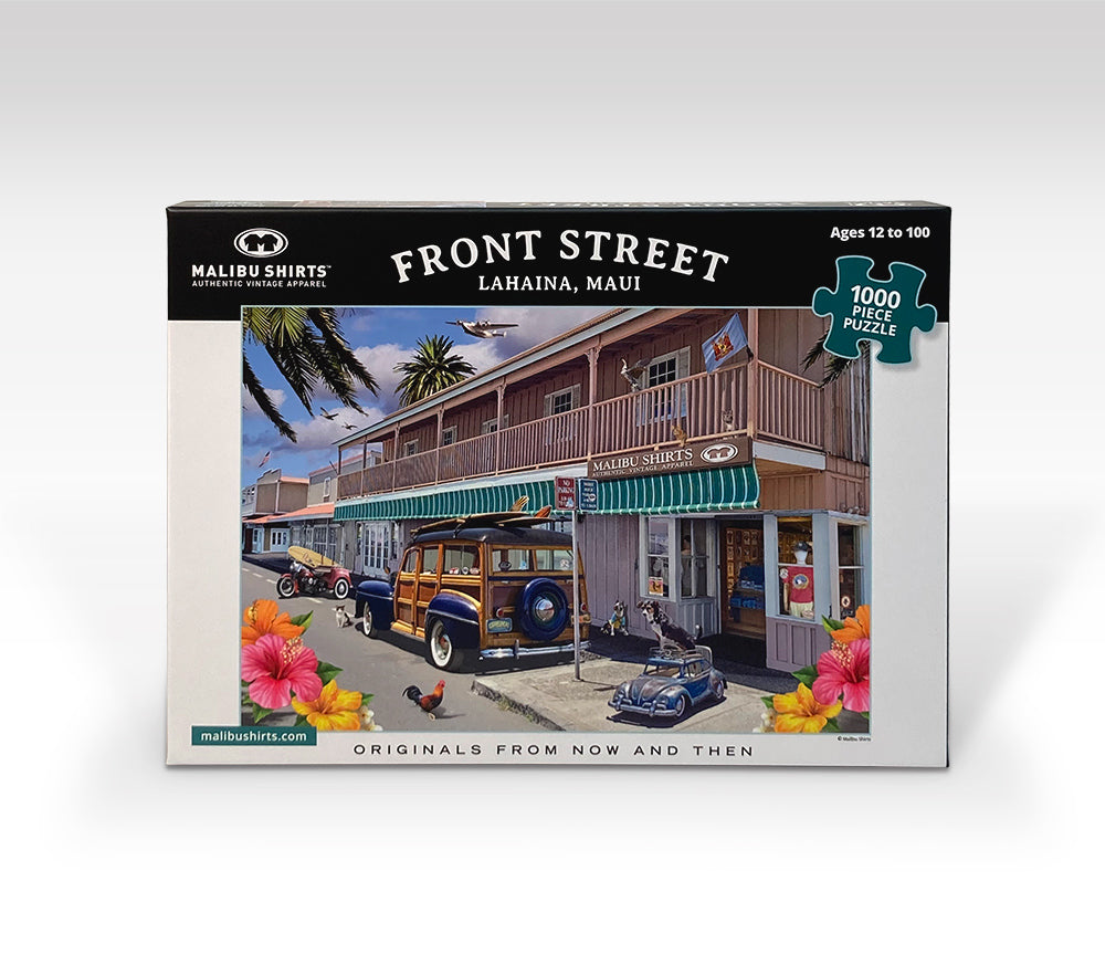 Frontstreet Lahaina, Maui Puzzle – Malibu Shirts
