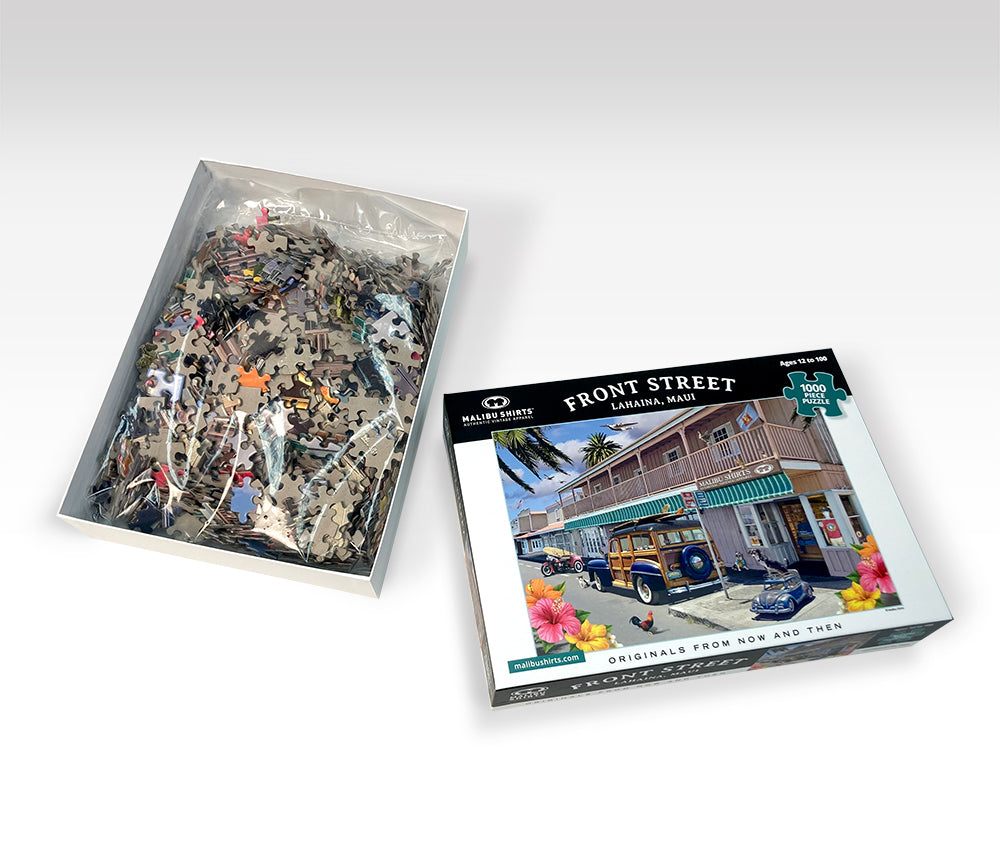 Frontstreet Lahaina, Maui Puzzle – Malibu Shirts