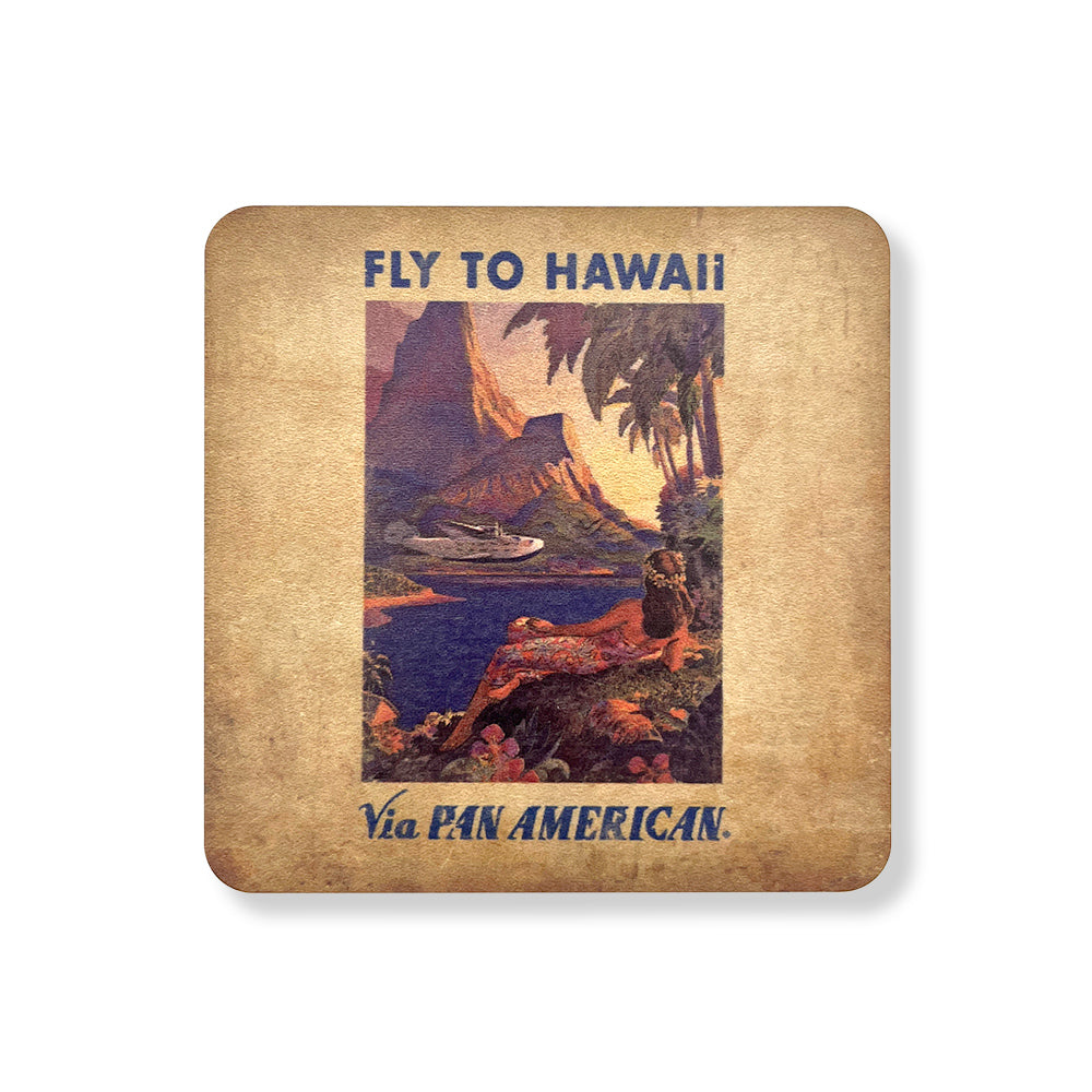 Hawaii via Pan Am Wooden Coaster