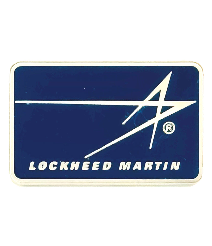 Lockheed Martin Pin Vintage Lockheed Martin Pin – Malibu Shirts