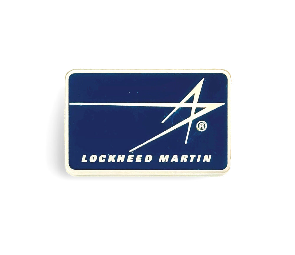 Lockheed Martin Pin Vintage Lockheed Martin Pin – Malibu Shirts