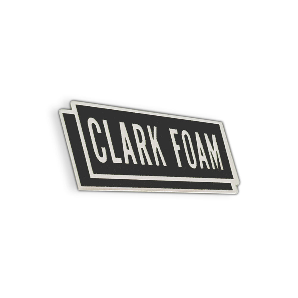 Clark Foam Logo Pin