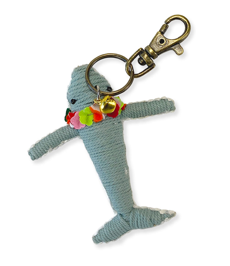 Kohola Whale String Doll Keychain