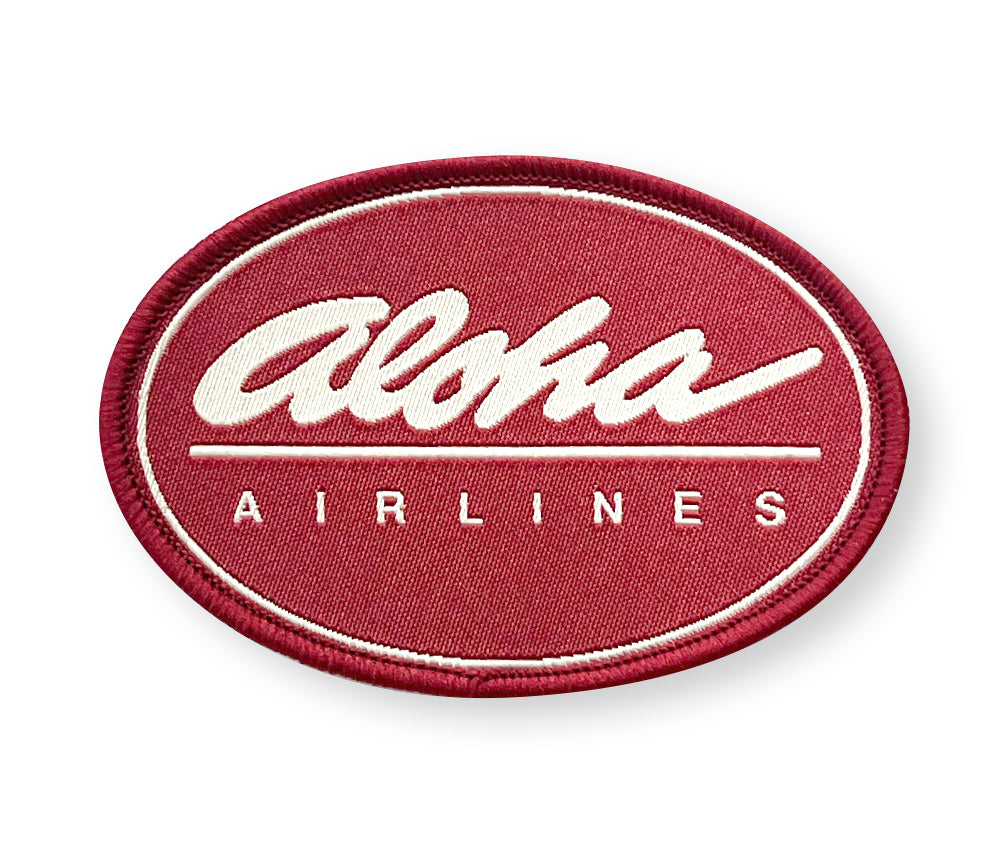 Aloha Airlines Iron On Patch