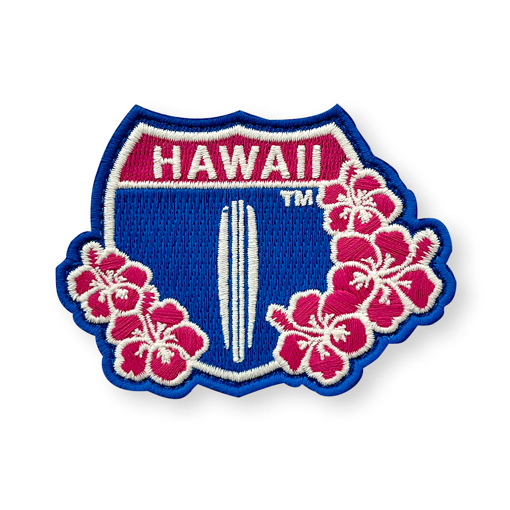 Hi Hwy Floral Velcro Patch