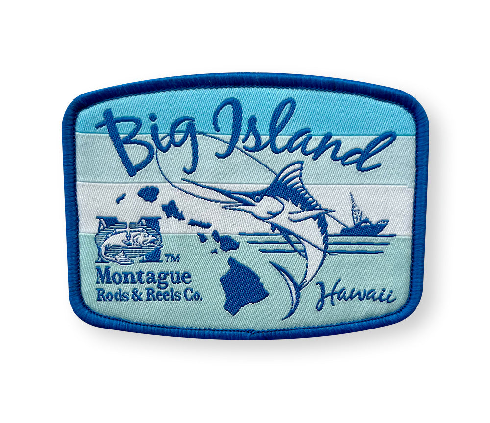 Big Island Marlin Velcro Patch