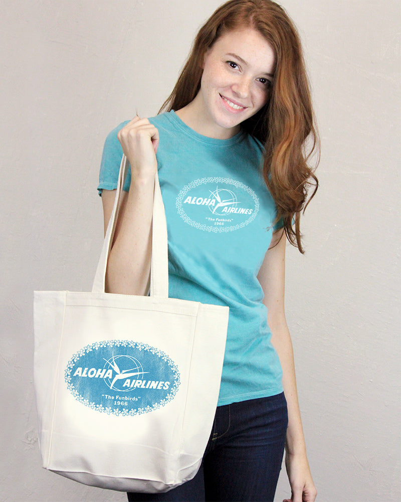 Aloha Airline "Funbirds" Tote