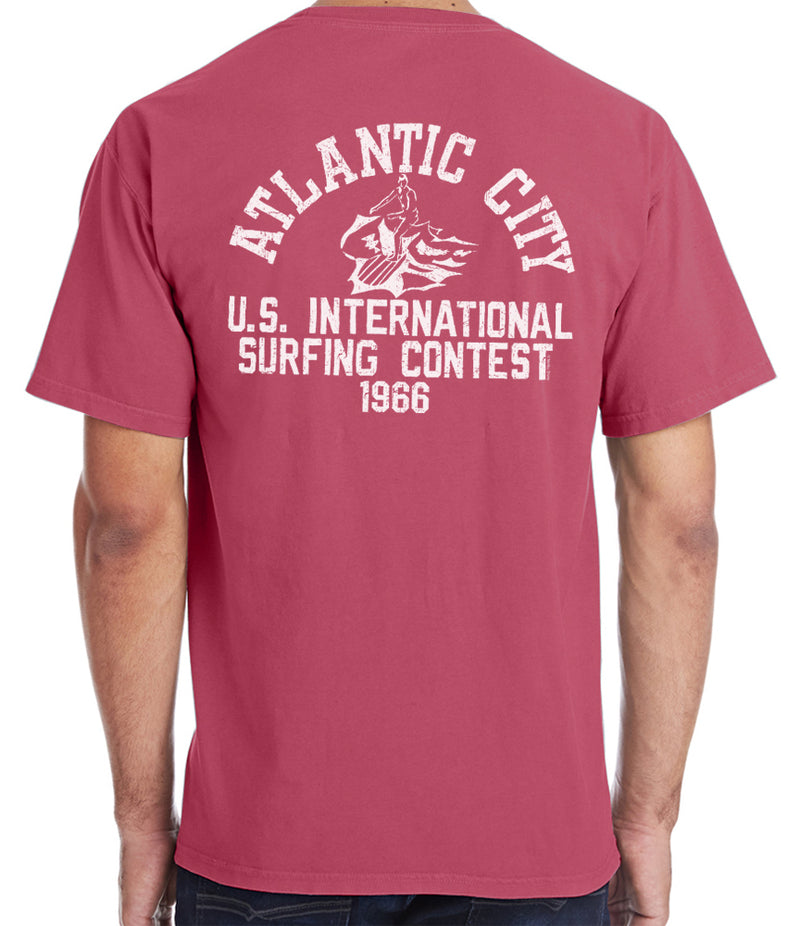 Atlantic City 1966 Vintage Red T-Shirt