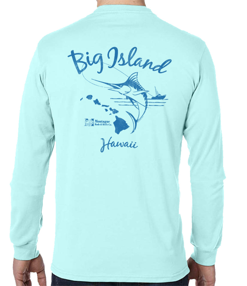 Big Island Marlin Fishing Long Sleeve T-shirt