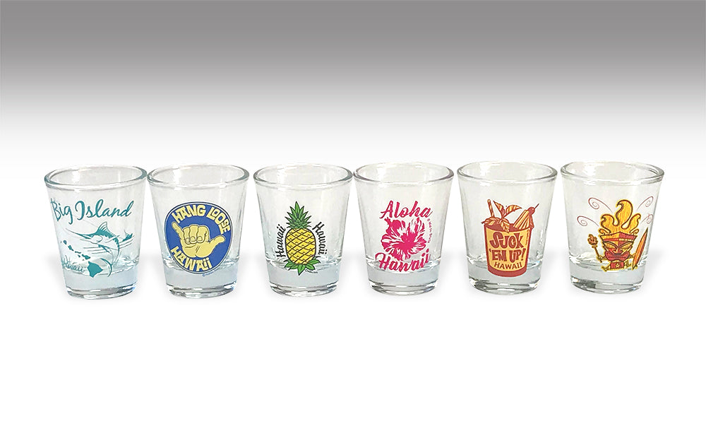 Big Island Shot Glass Collection
