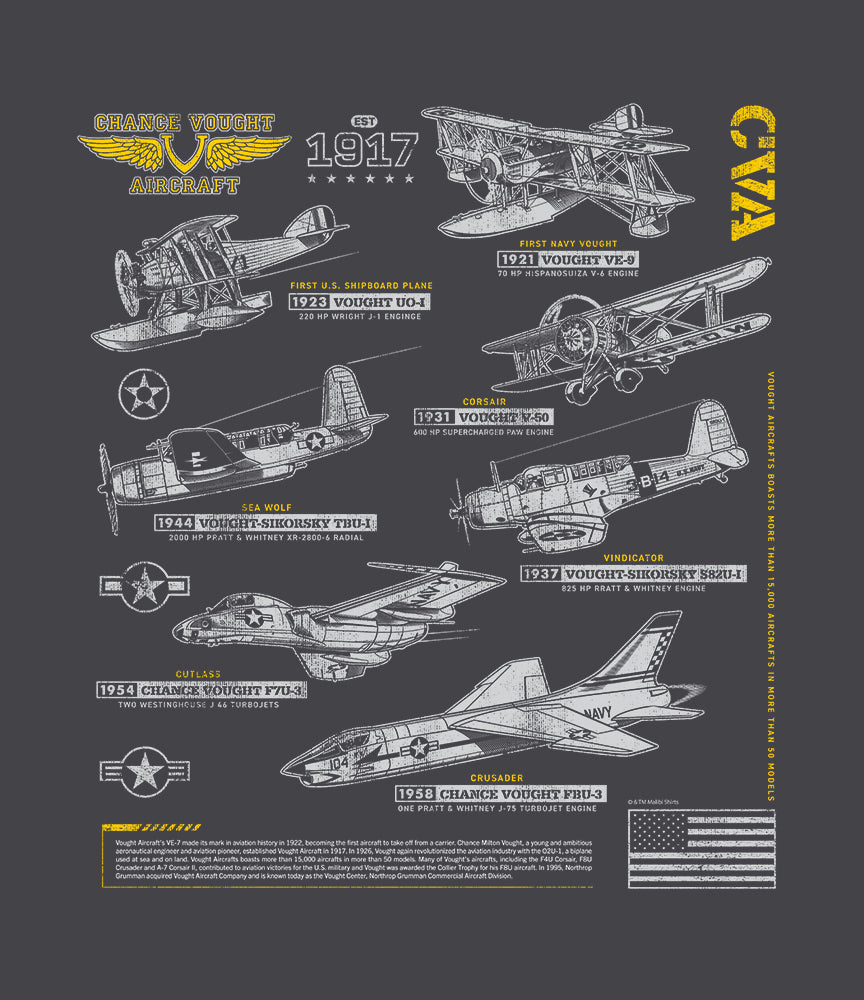 Chance Vought Aicraft T-Shirt