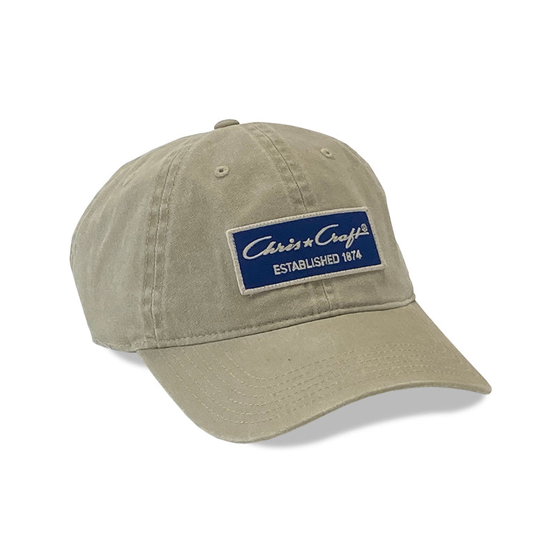 Chris Craft Classic Khaki Adjustable Hat