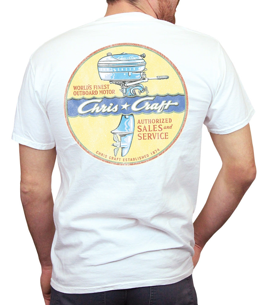 Chris Craft Motor Men's T-Shirt