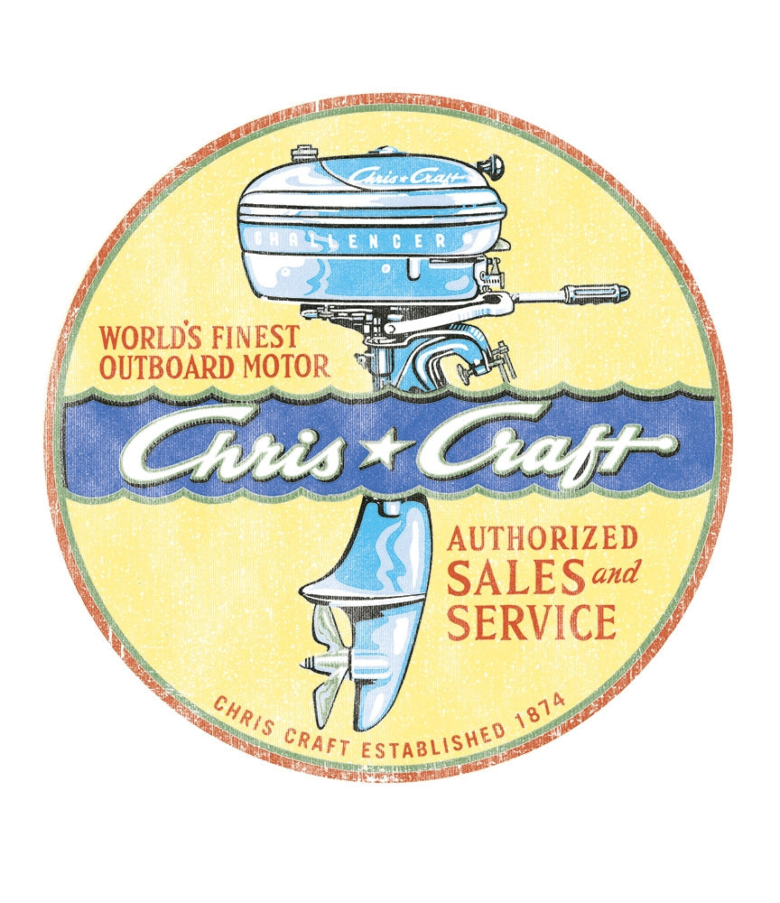 Chris Craft Motor Men's T-Shirt