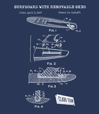 Clark Foam Patent T-Shirt