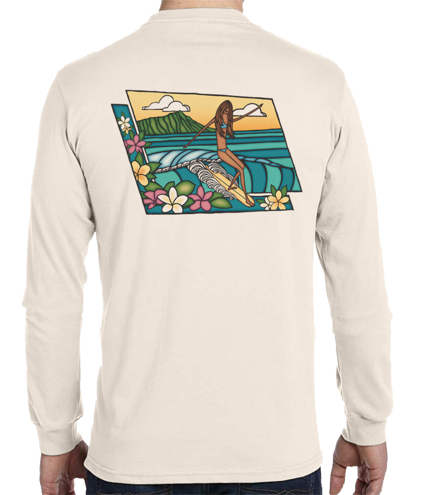 Clark Foam Wahine Long Sleeve T-Shirt