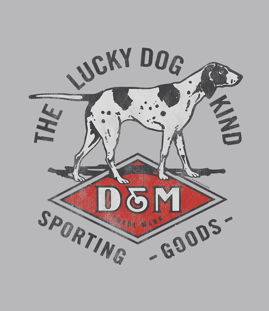 D&M Lucky Dog Brand Vintage Brand T-Shirt