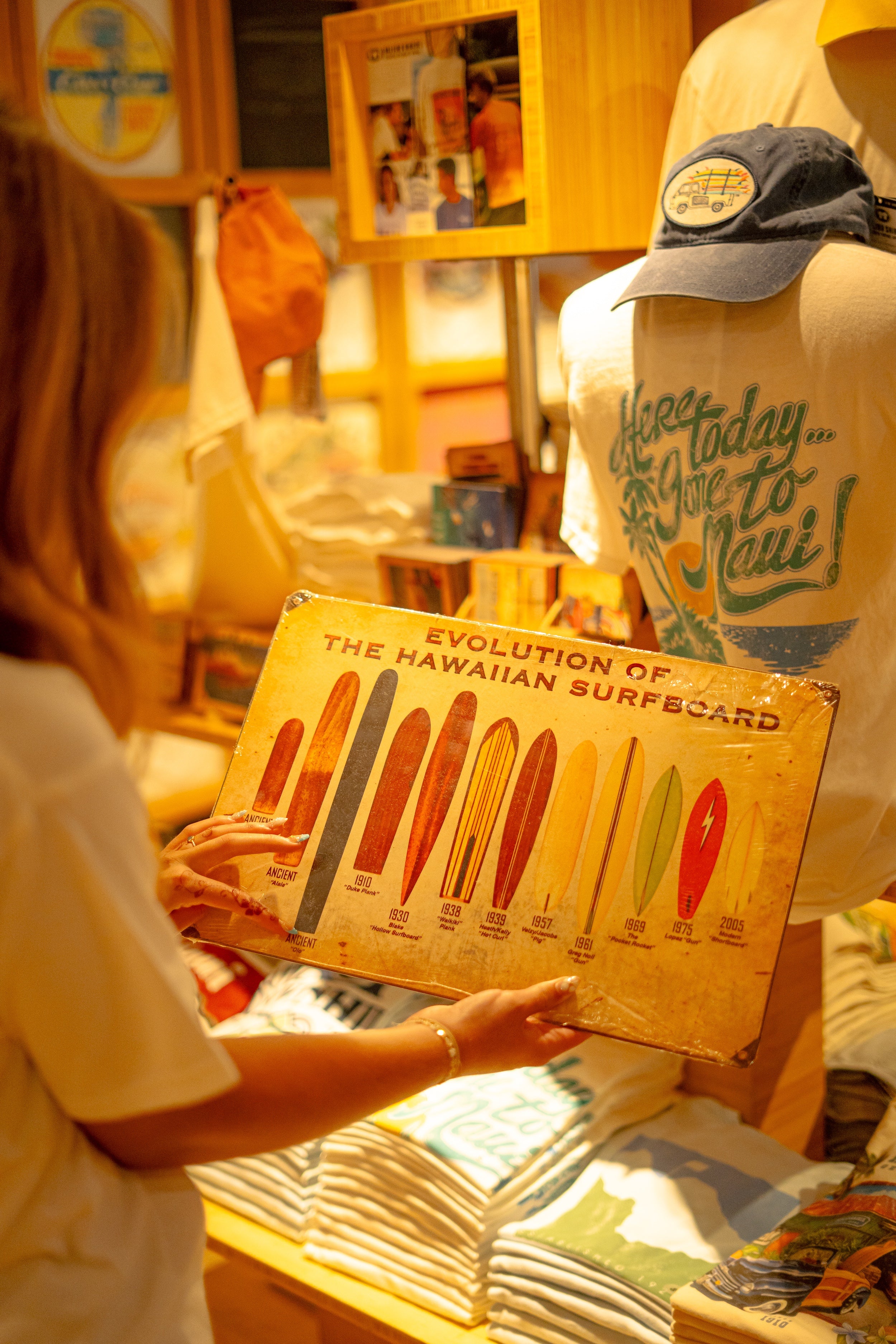 Evolution Surfboard Metal Sign – Malibu Shirts