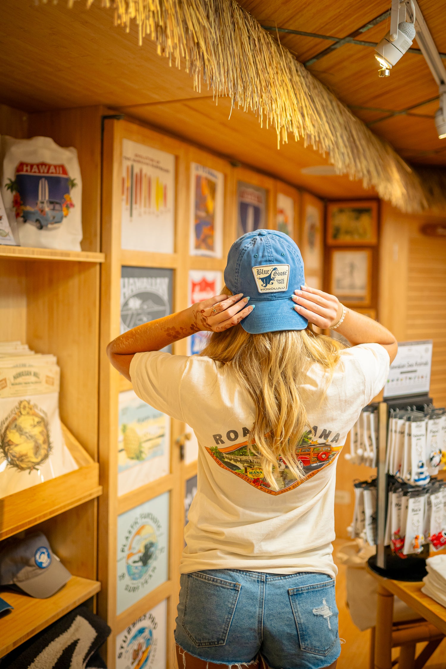 Blue Goose Adjustable Hat