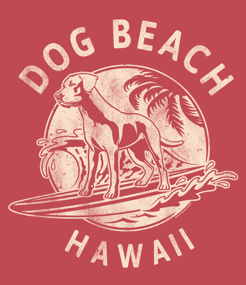 Dog Beach Hawaii Tank Top