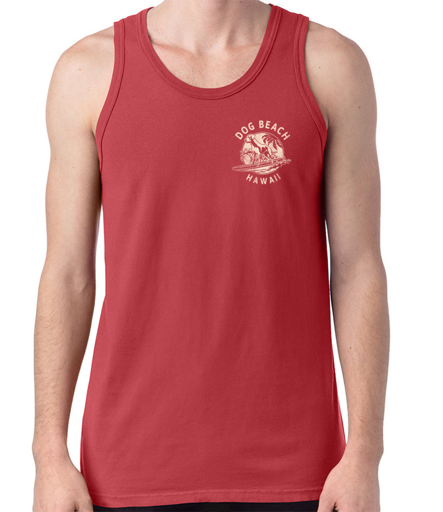 Dog Beach Hawaii Tank Top