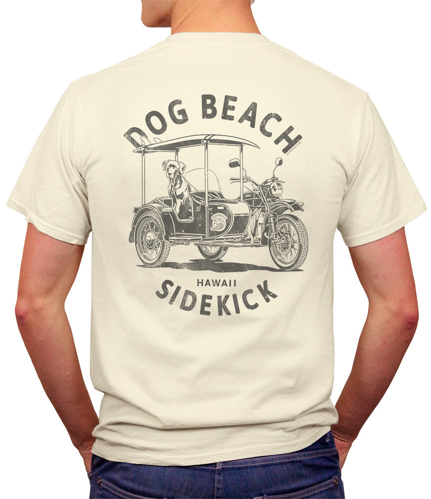 Dog Beach Moto Side Kick T-Shirt