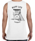 Dog Beach Ruff Water Life Saver Men's Tank Top