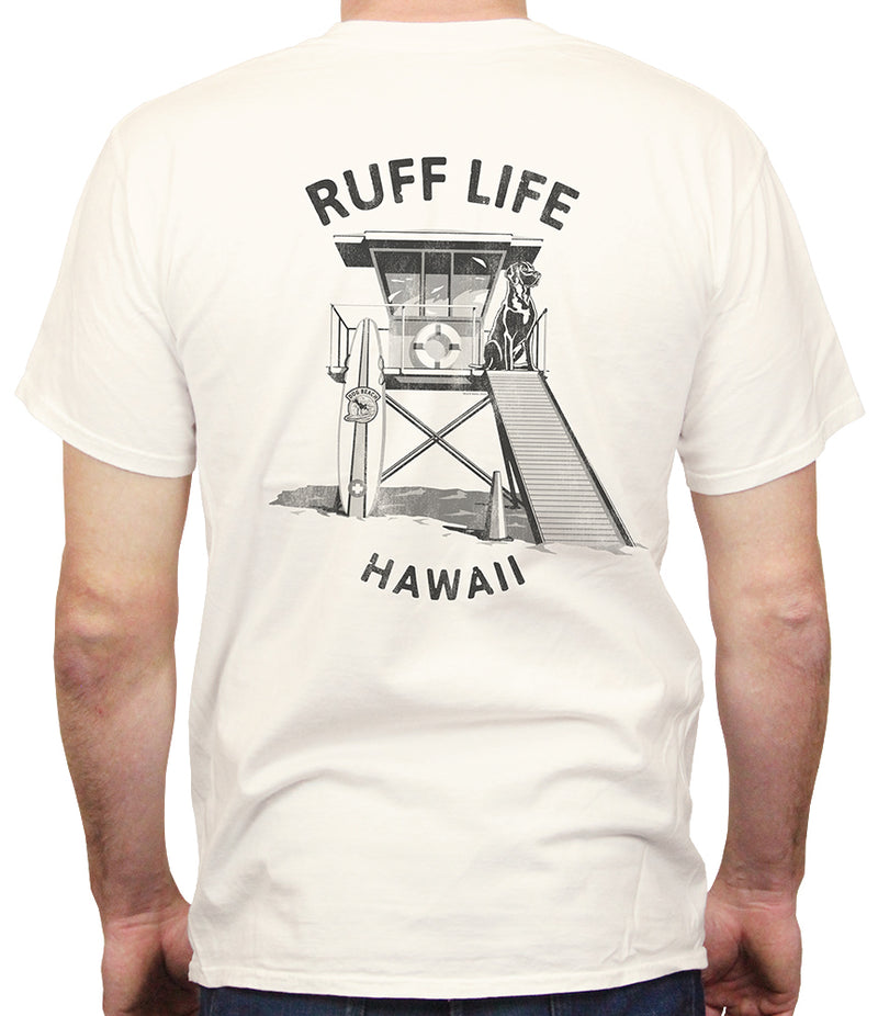 Dog Beach Ruff Water Life Saver T-Shirt