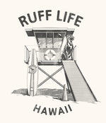 Dog Beach Ruff Water Life Saver T-Shirt