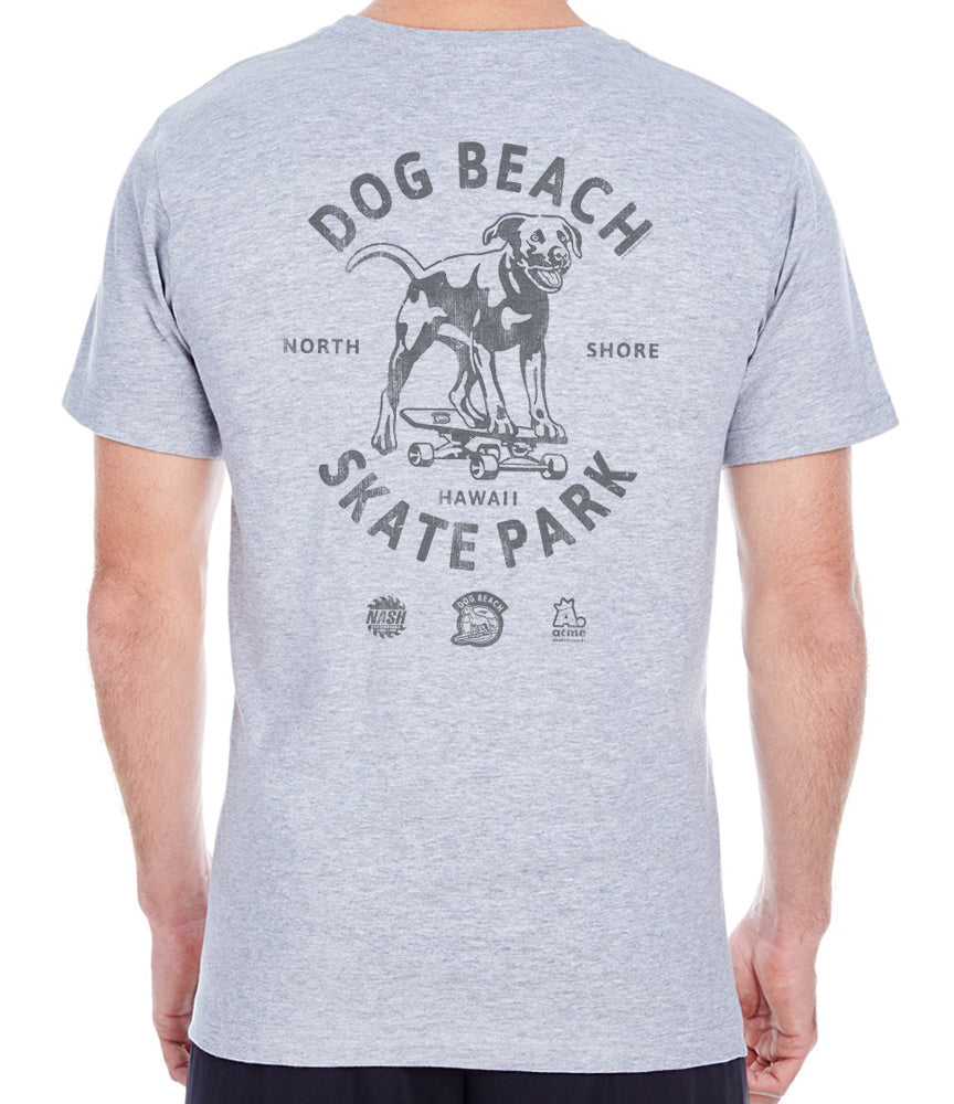 Dog Beach Skate Park Hawaii T-Shirt