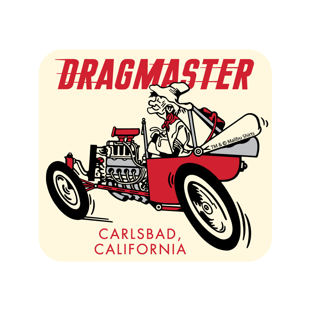 Dragmaster Coup Sticker
