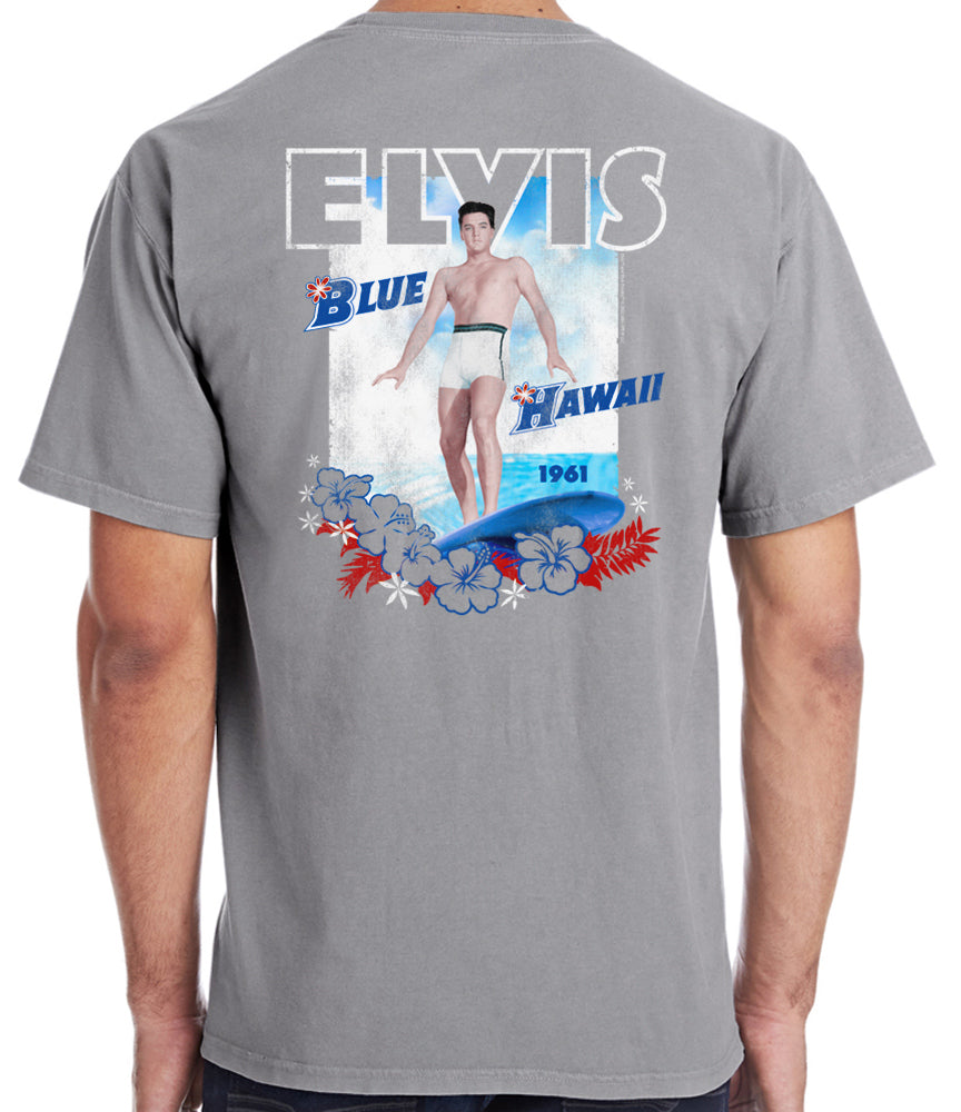 Elvis Surfing Blue Hawaii 1961 T-Shirt