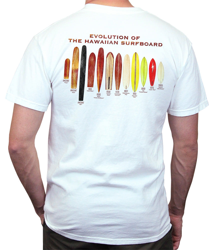 Evolution of the Surfboard Men's Shirt