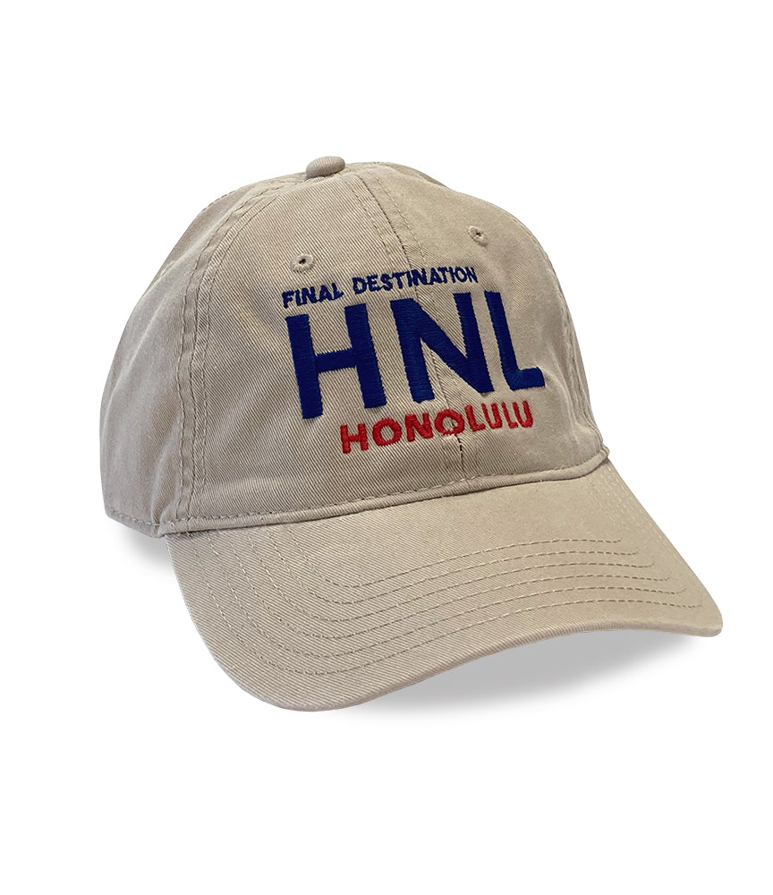 Final Destination Honolulu HNL Adjustable Cap