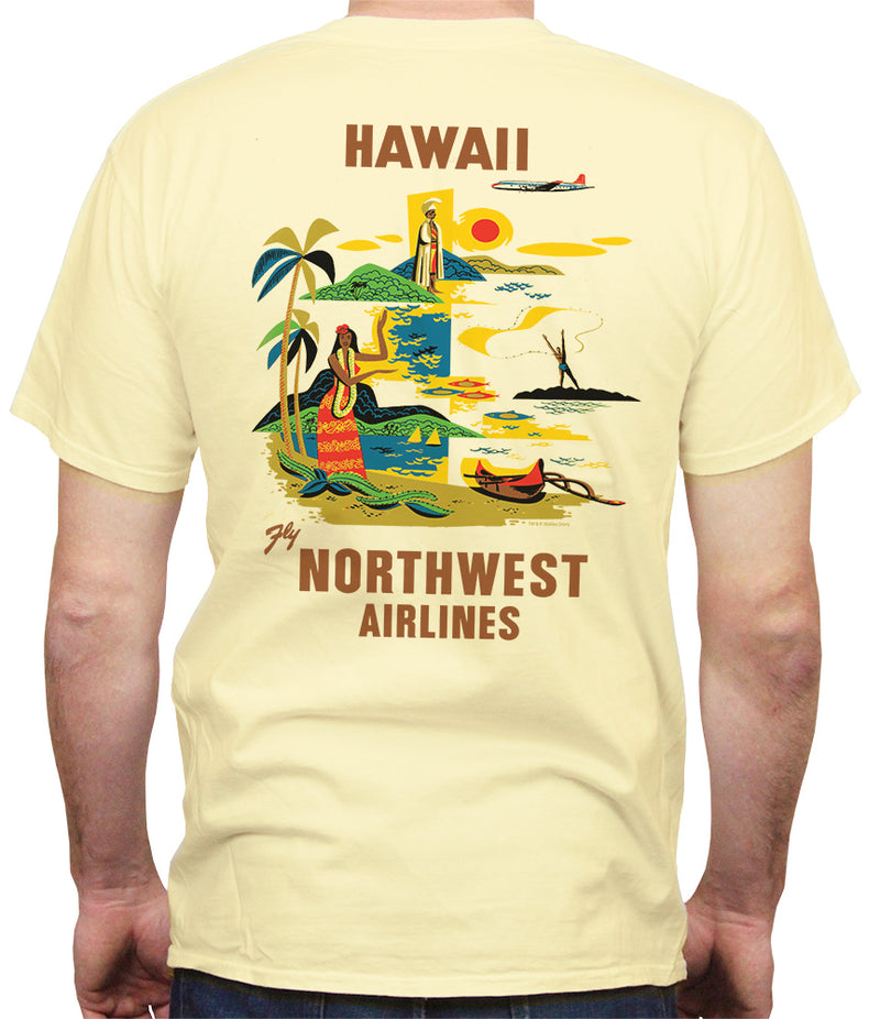 Fly Northwest to Hawaii Retro T-Shirt