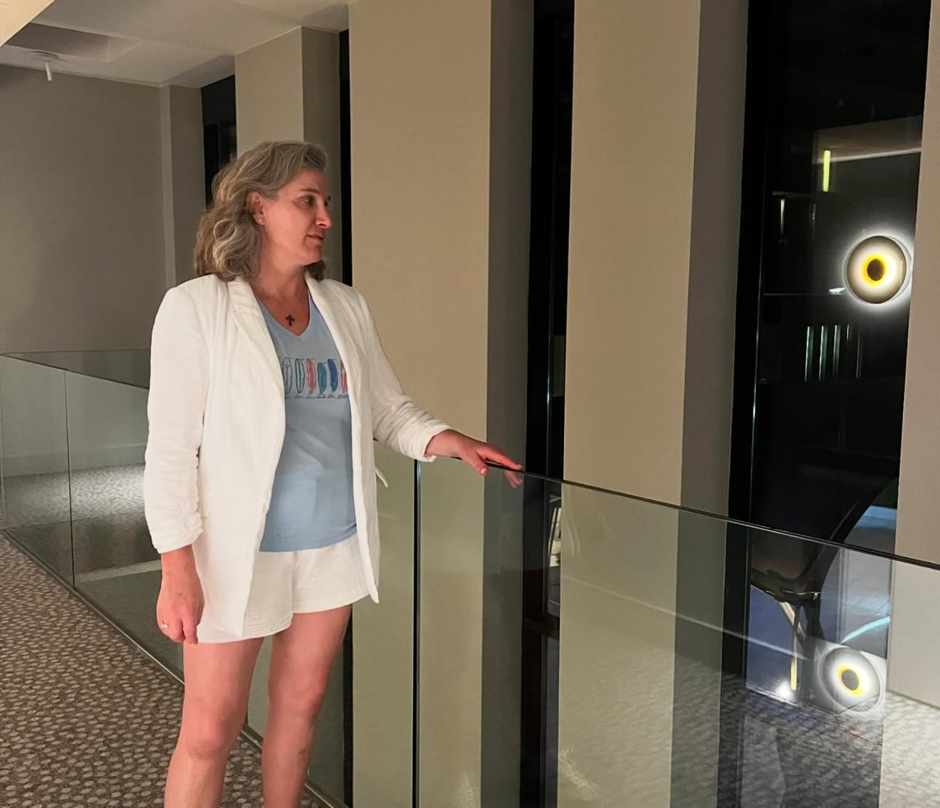 Clark Foam Color Sketch Women's V-Neck T-Shirt