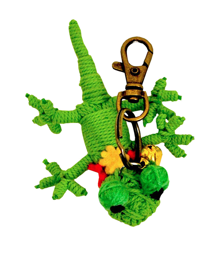 Gecko String Keychain