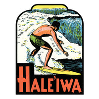 Haleiwa Surfer Sticker