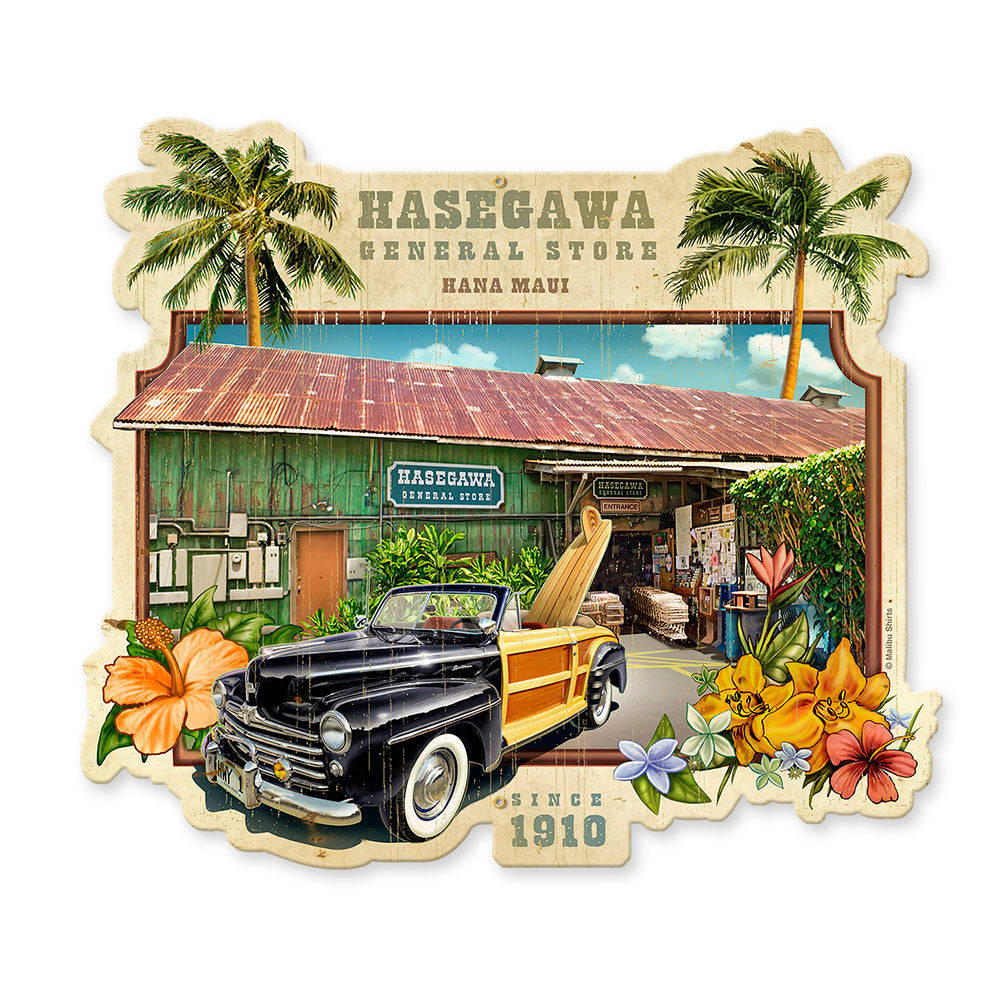 Hasegawa Metal Signs